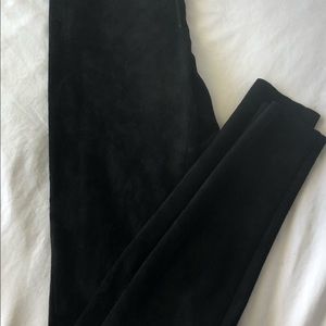 Alice & Olivia soft as butter skinny suede pants from Alice & Olivia Bev Hills